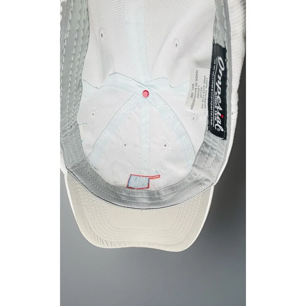 Imperial Oak Tree National Golf Club Oklahoma Performance White Strapback Hat